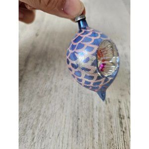 Unique vintage reflector ball mini ornament mermaid Xmas tree